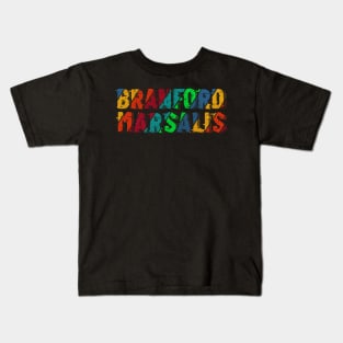 vintage color Branford Marsalis Kids T-Shirt